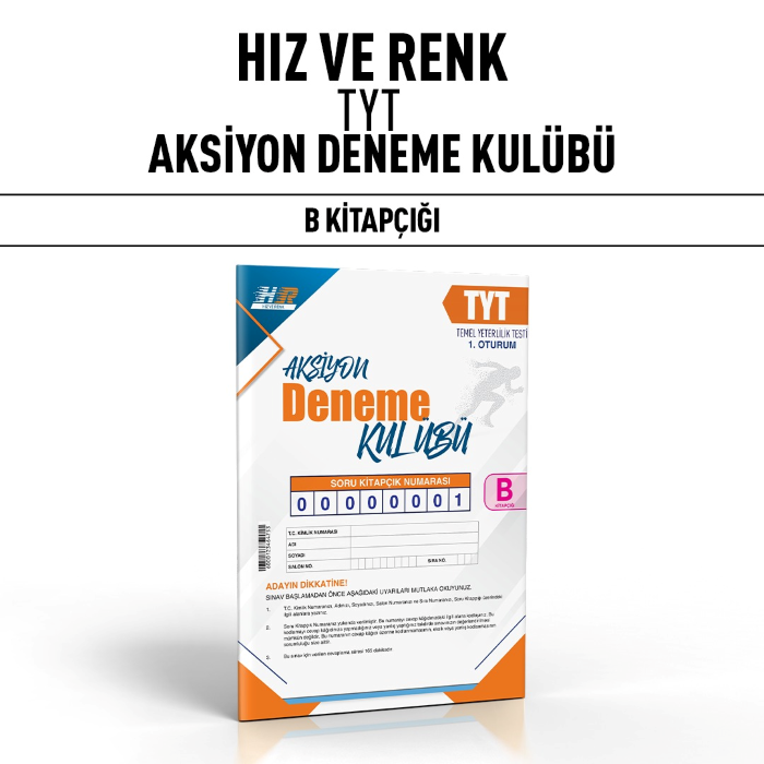 HIZ RENK TYT AKSİYON DENEME KULÜBÜ 1-B - 2024-25